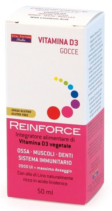 Reinforce vitamina d3 gocce 50 ml