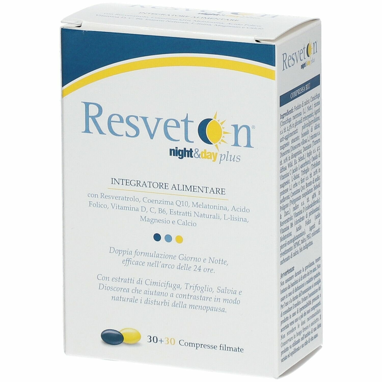 Resveton night & day 60 capsule