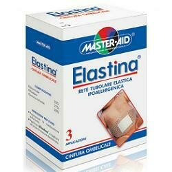 Rete tubolare elastica ipoallergenica per cintura ombelicalemaster-aid 4,5 cm in tensione calibro 5,5 cm