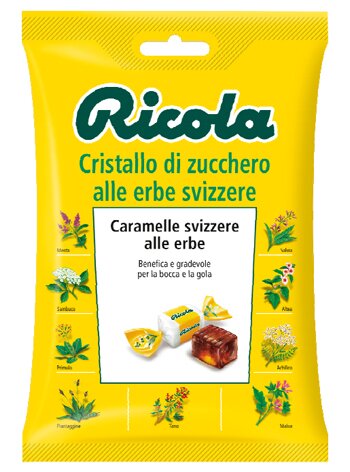 Ricola cristallo zucchero erbe 78 g