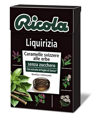 Ricola liquirizia senza zucchero 50 g