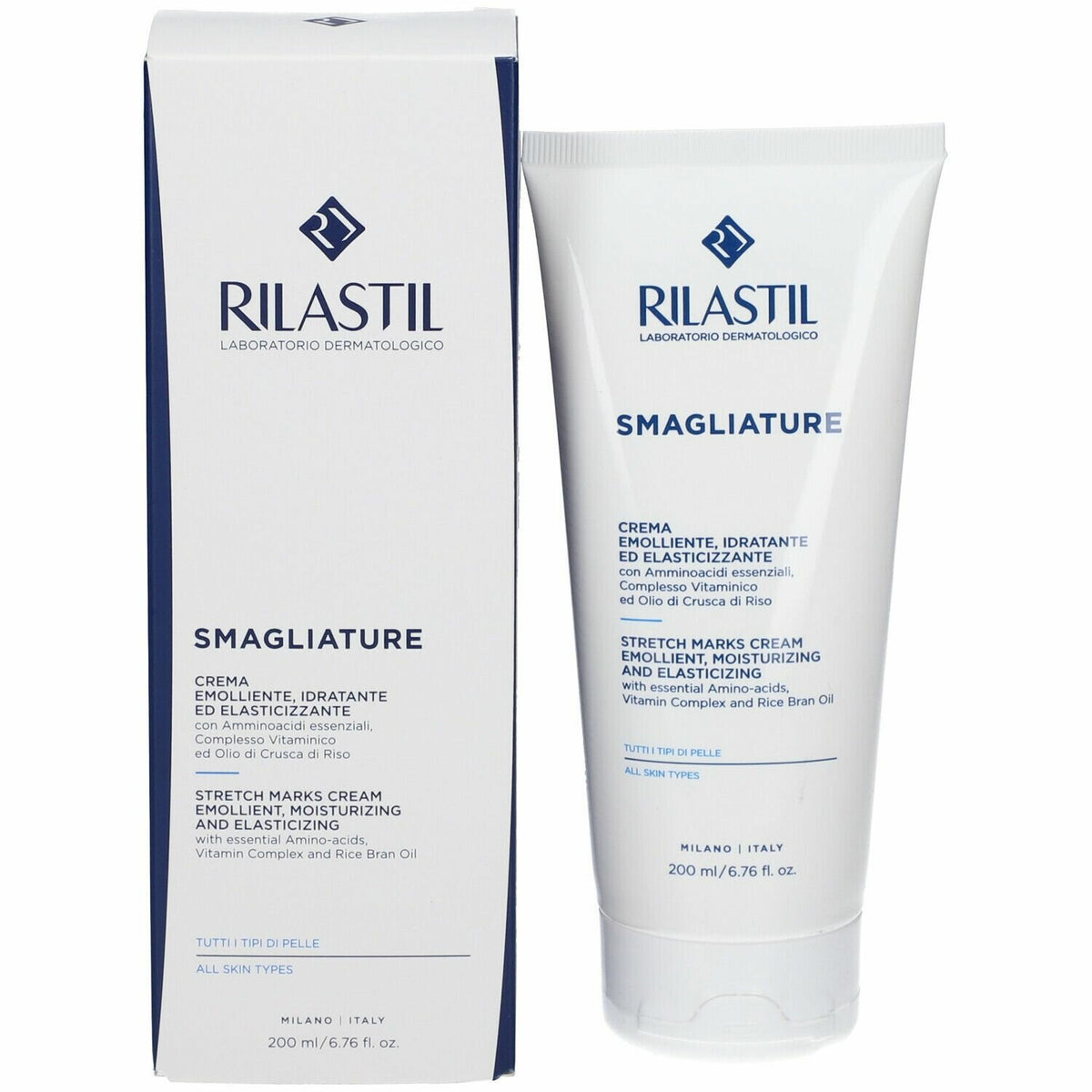 Rilastil smagliat crema 200ml nf