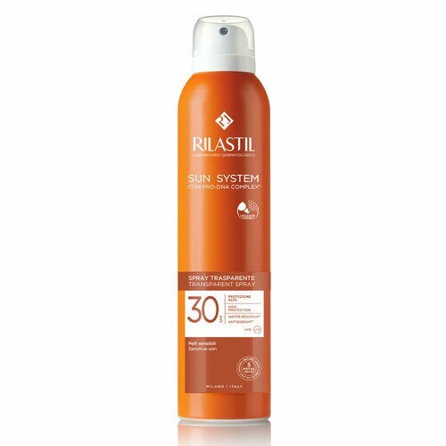 Rilastil Spray Solare Trasparente SPF 30 Protezione Corpo 200 ml
