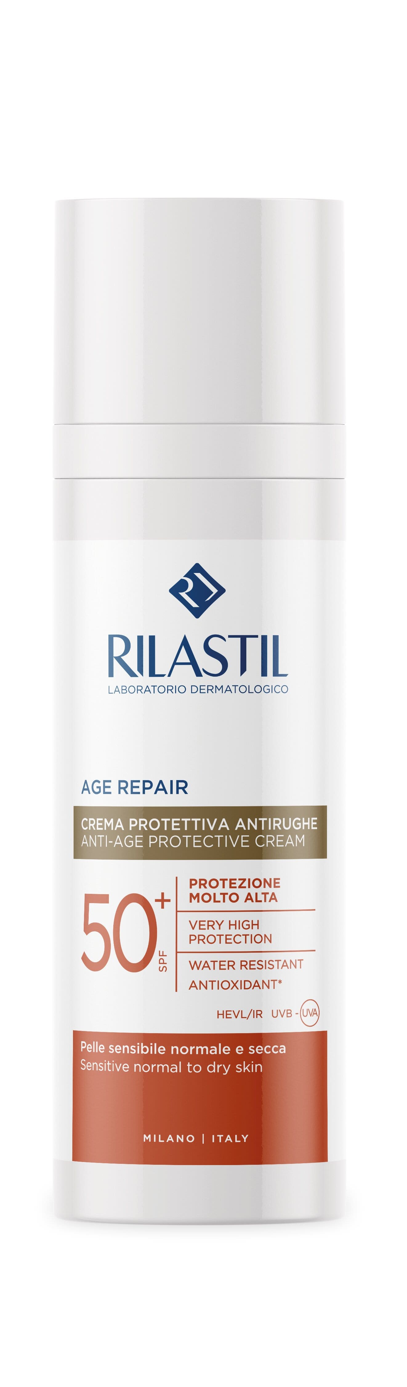 Rilastil sun age repair crema solare 50ml spf50+