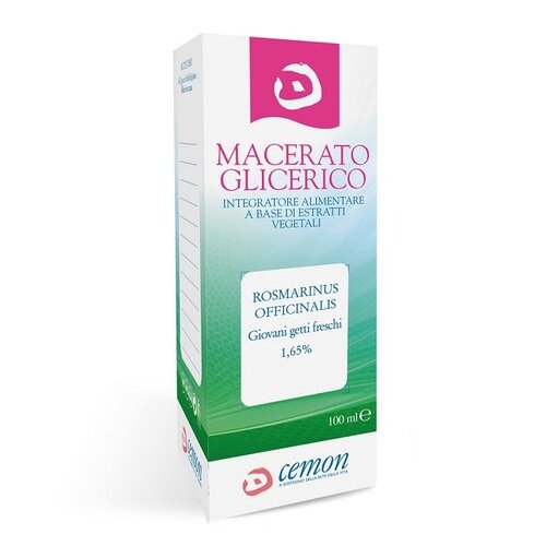 Rosmarinus getti macerato glicerico 100 ml