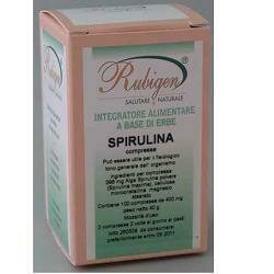 Rubigen spirulina alga 100 compresse