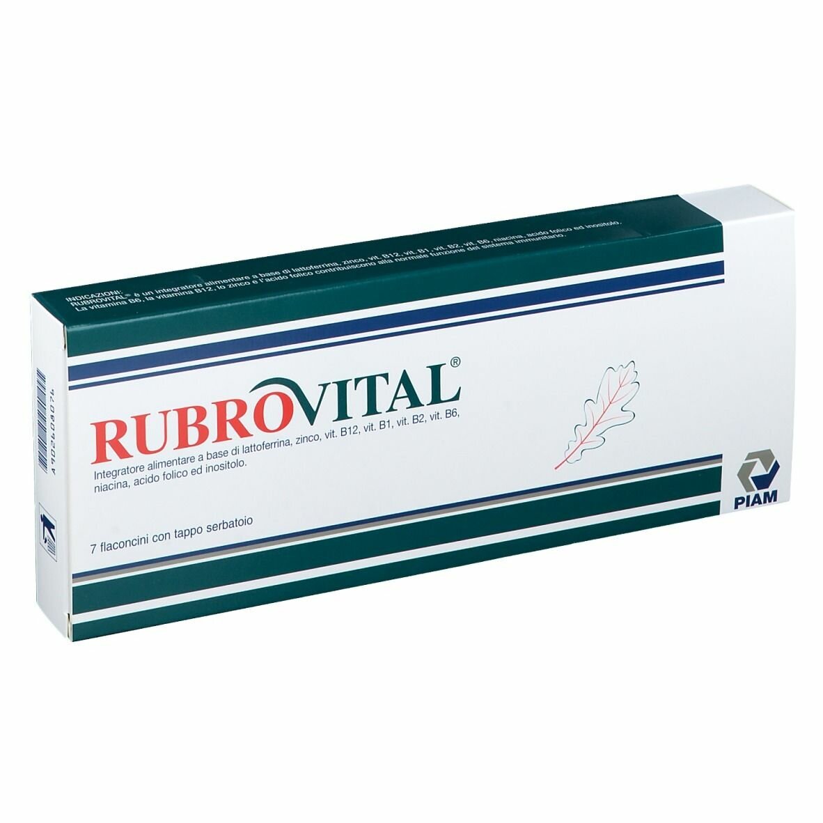 Rubrovital 7 flaconcini