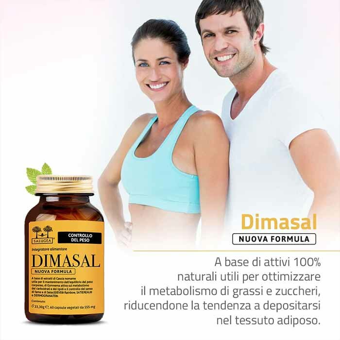 Salugea Dimasal Nuova Formula Controllo del Peso 60 capsule