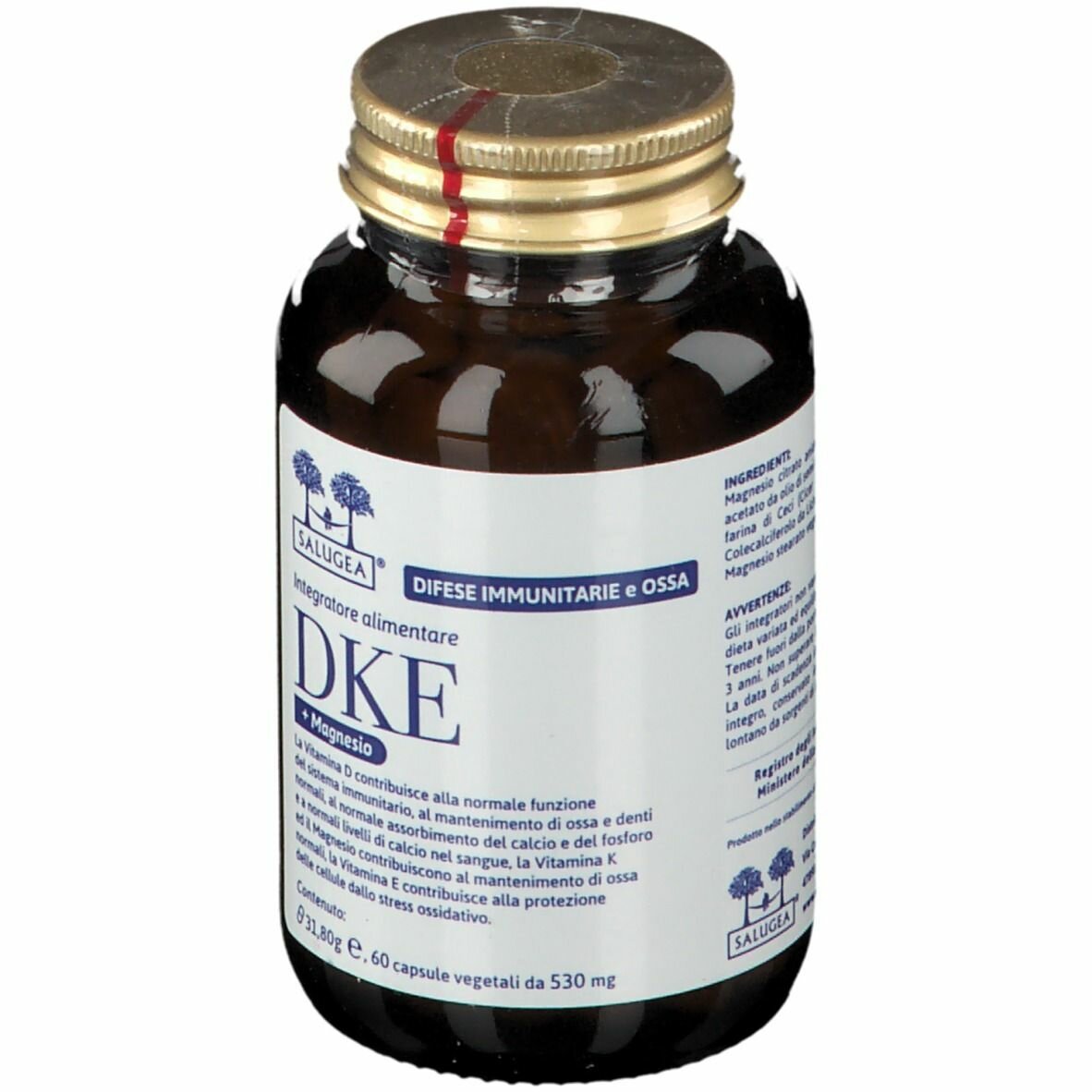 Salugea dke + magnesio 60 capsule