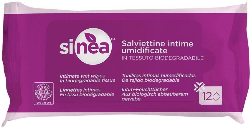 Salviettine intime umid 12 pezzi