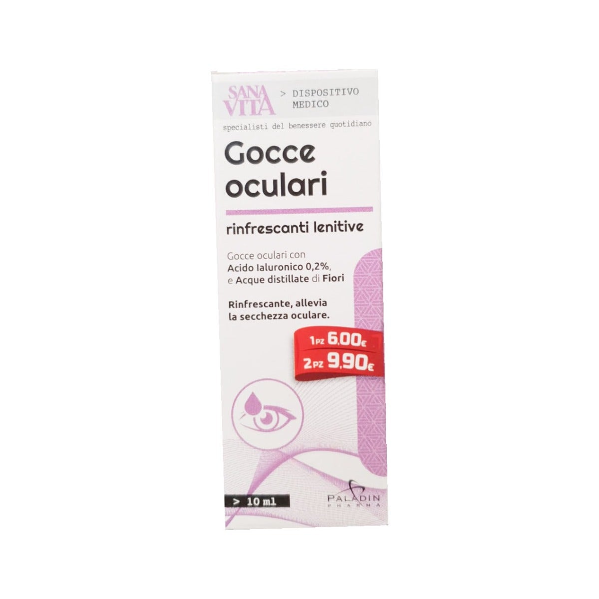 Sanavita gocce oculari lenitivo rinfrescante