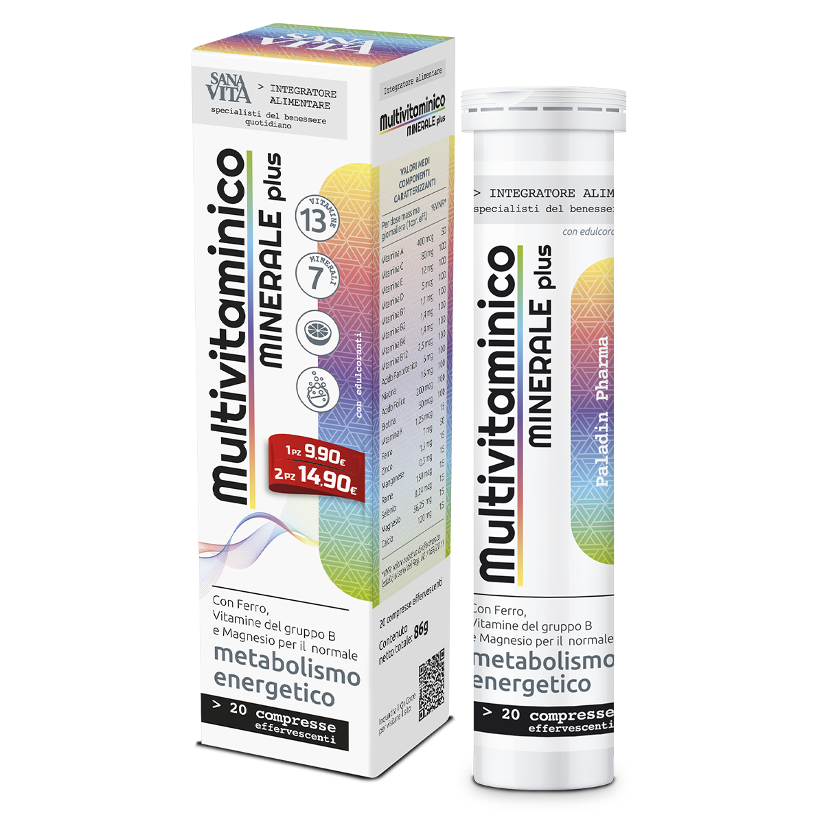 Sanavita multivitaminico efferv 20cpr