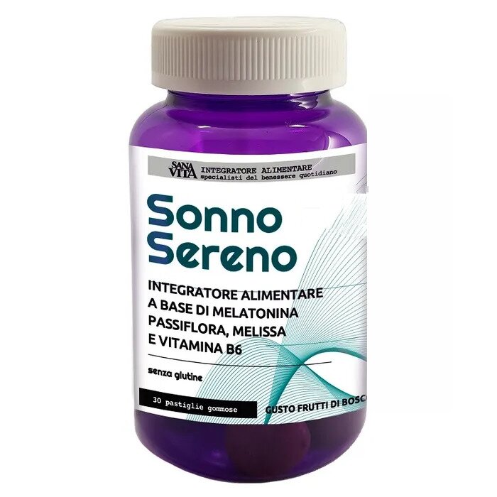 Sanavita sonno sereno 30 gommose