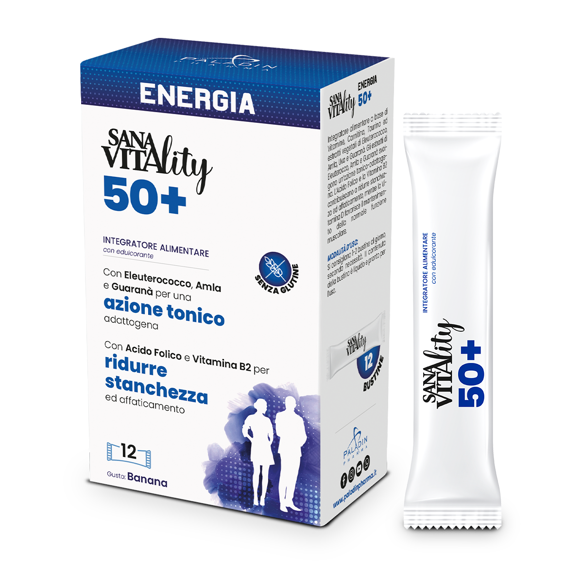 Sanavitality energia 50+ 12stk