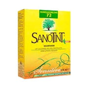 Sanotint light tintura per capelli numero 72 castano chiarocenere tubo in astuccio di cartone 125 ml
