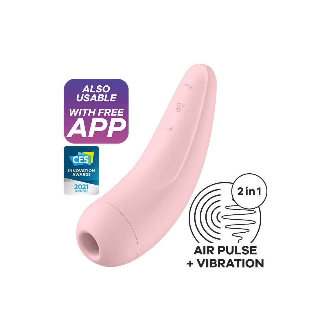 Satisfyer curvy 2 connect applicatore