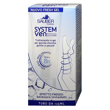 Sauber system ven gel 125 ml
