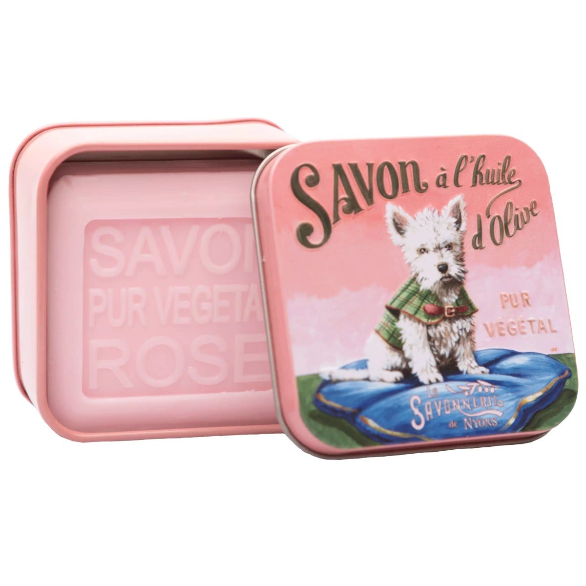 Savonnerie nyons sapone rosa 100g