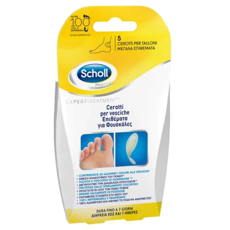 Scholl cer vesciche tallone