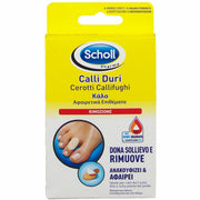 Scholl Calli Duri rimozione 4 cerotti e 4 dischetti callifughi 