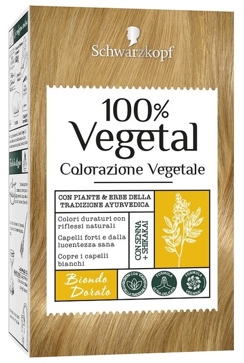 Schwarzkopf 100% vegetal biondo dorato