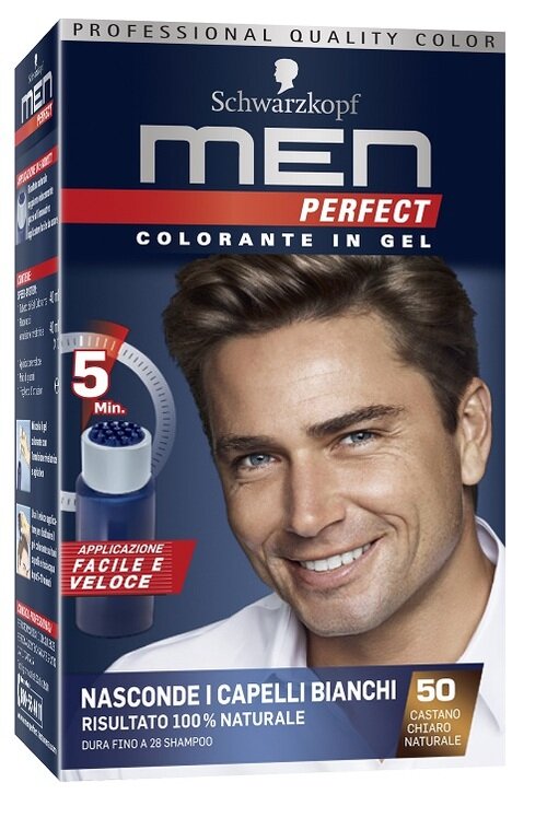 Schwarzkopf men perfect 50 castano chiaro