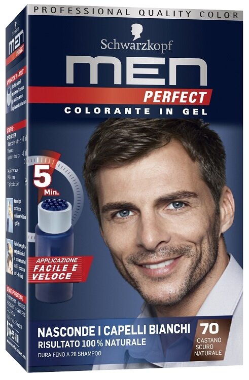Schwarzkopf men perfect 70 castano scuro