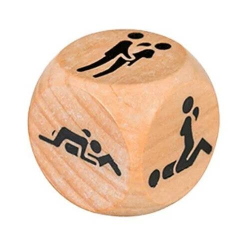 Secretplay Dado Kamasutra Coppia Eterosessuale in legno