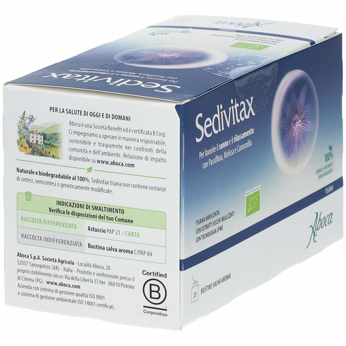 Sedivitax tisana 20bust