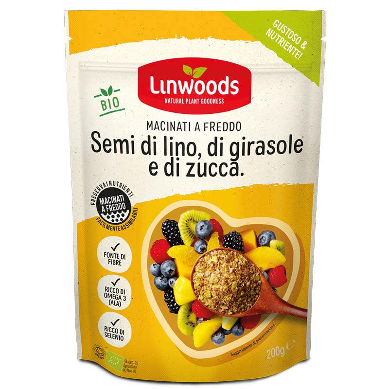 Semi lino giras/zucca mac 200g