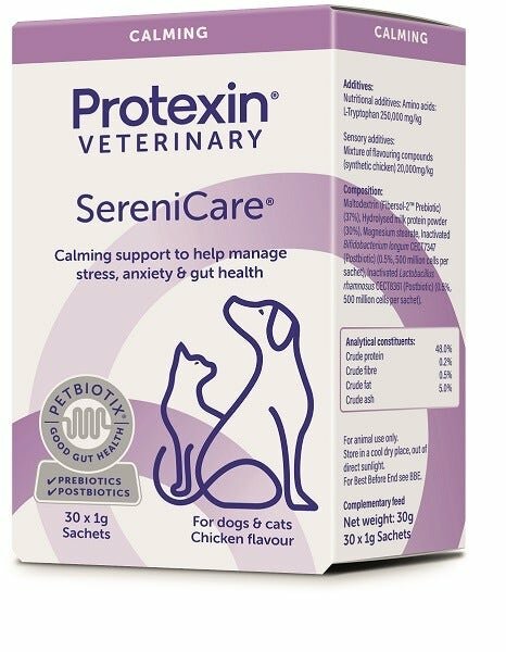 Serenicare integratore calmante per cani e gatti 30 bustine
