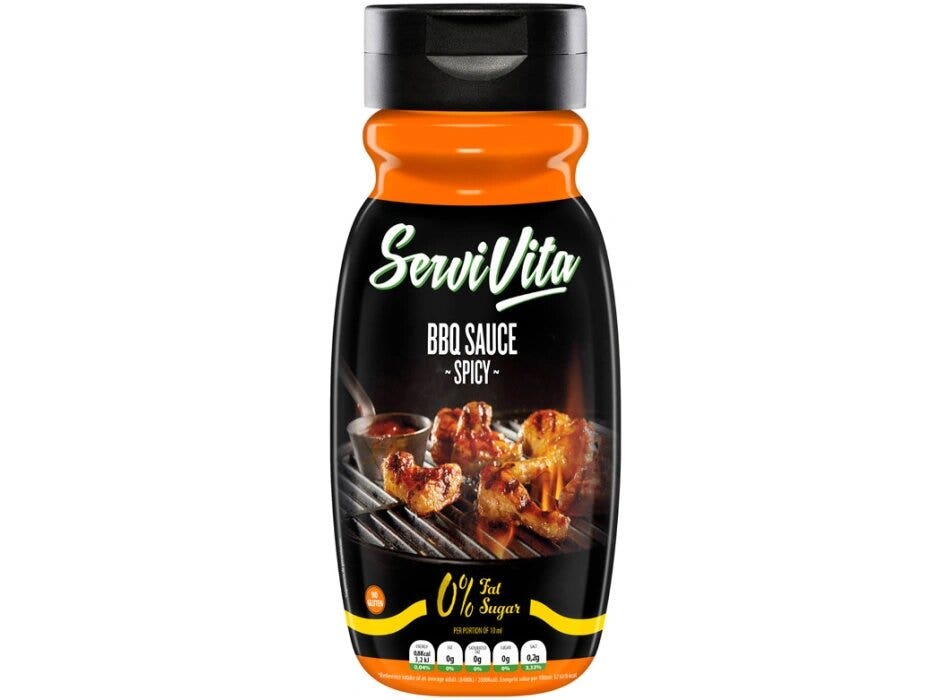 Servivita salsa bbq piccante 320ml