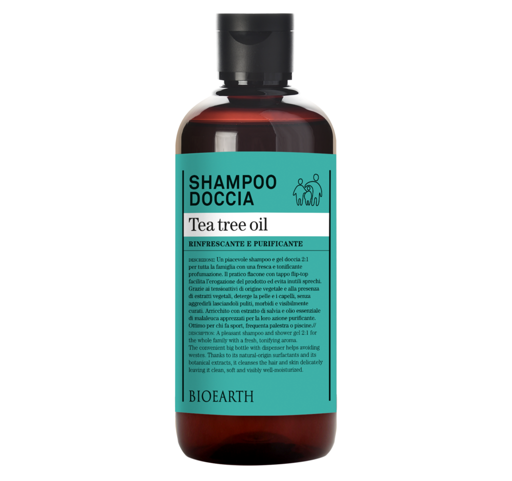 Shampoo-doccia tea tree o500ml