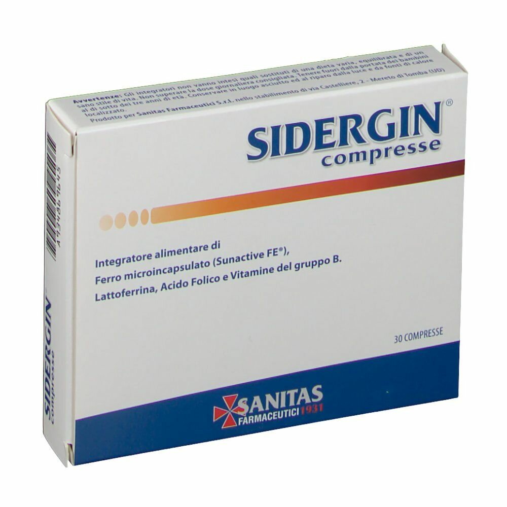 Sidergin 30 compresse
