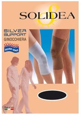 Silver support knee ginocchiera camel s