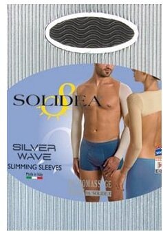 Silver wave slimming sleeves chamapgne s