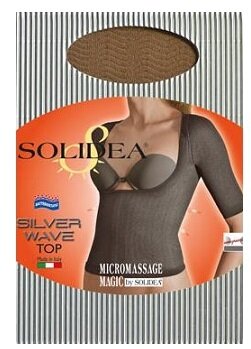 Silver wave top nero l