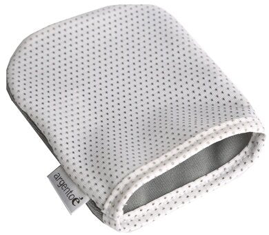 Silvermothercare guanto struccante + filamenti argento