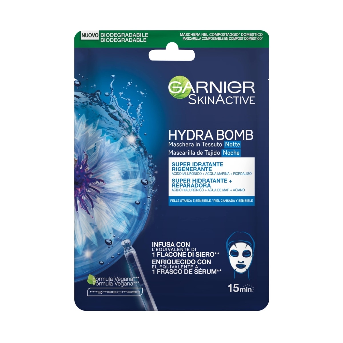 Skin active hydrabomb mas notte