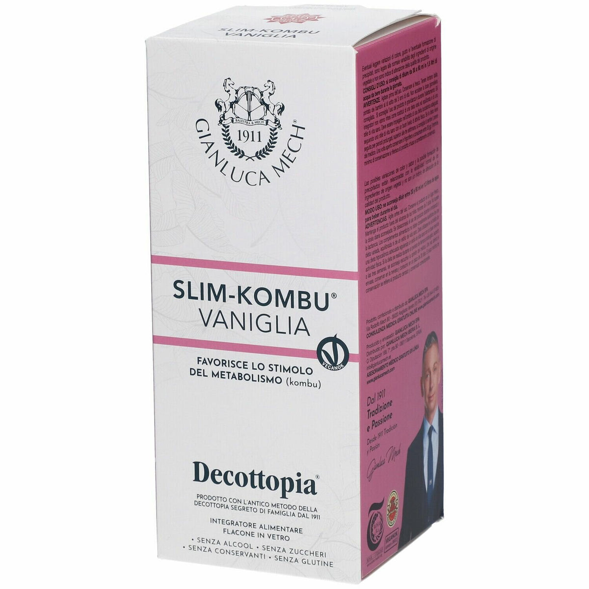 Slim kombu vaniglia 500 ml