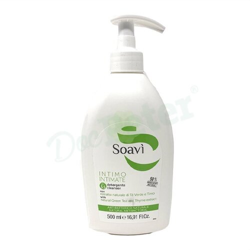 Soavi' intimo antibatterico ph3,5 flacone con dispenser 500ml