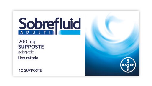 Sobrefluid adulti 10 supposte da 200mg