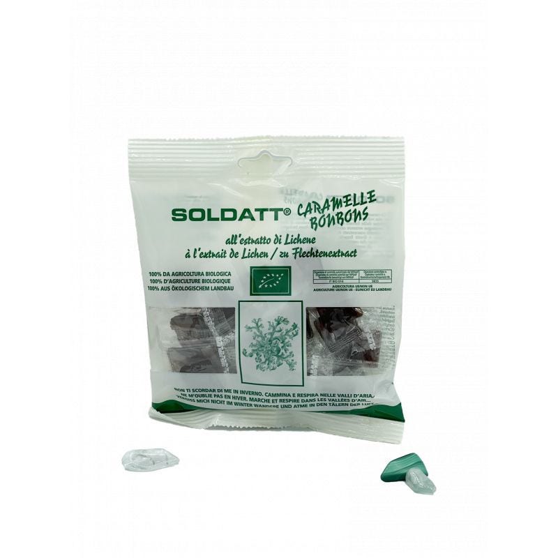 Soldatt caramelle lichene 100g