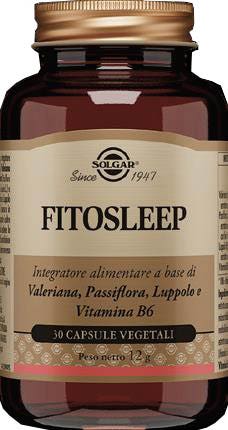 Solgar fitosleep 30 capsule vegetali