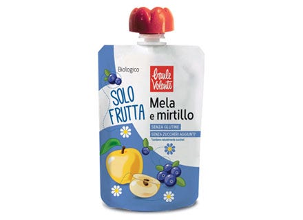Solo frutta mela e mirtillo
