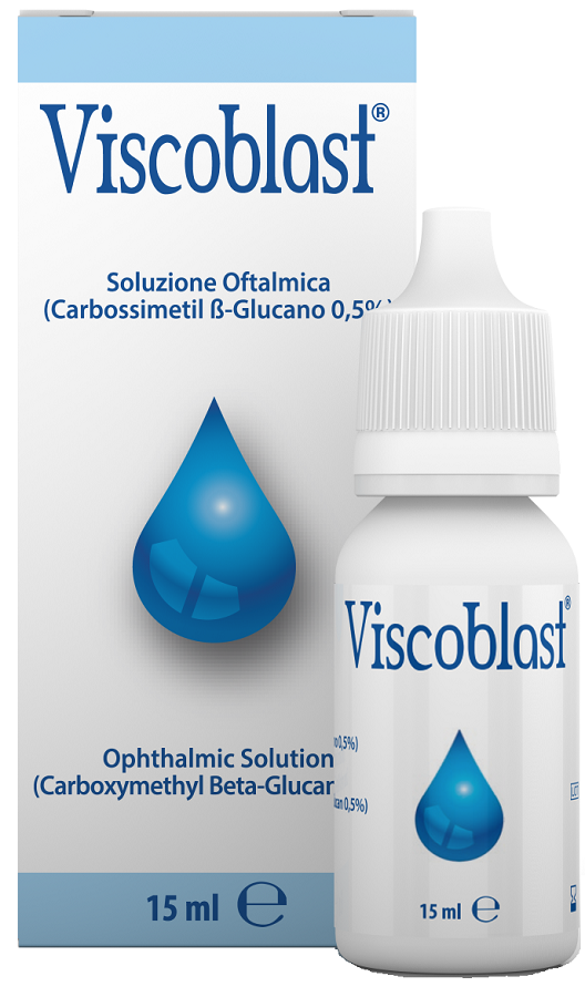 Soluzione oftalmica viscoblast 15ml