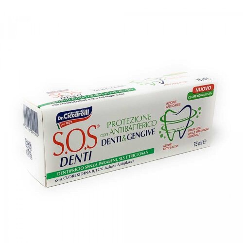 Sos denti antiplacca dentifricio