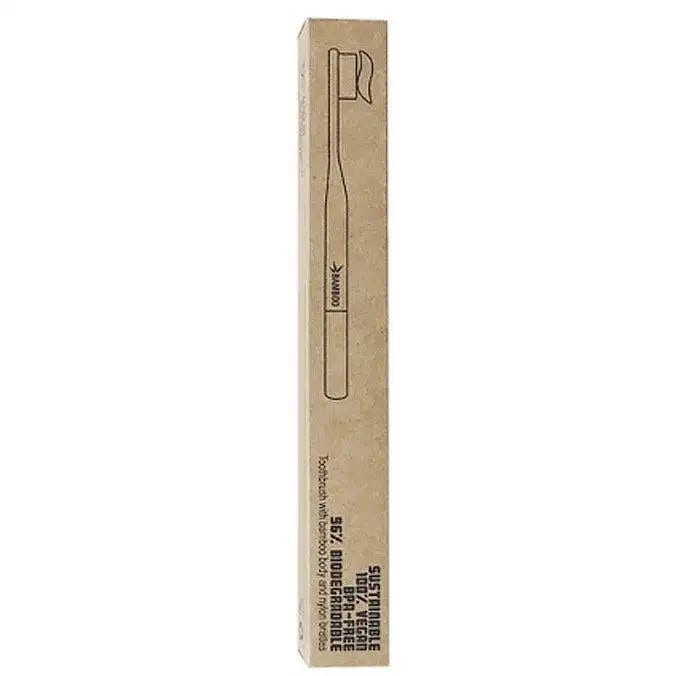 Spazzolino bamboo medium blu