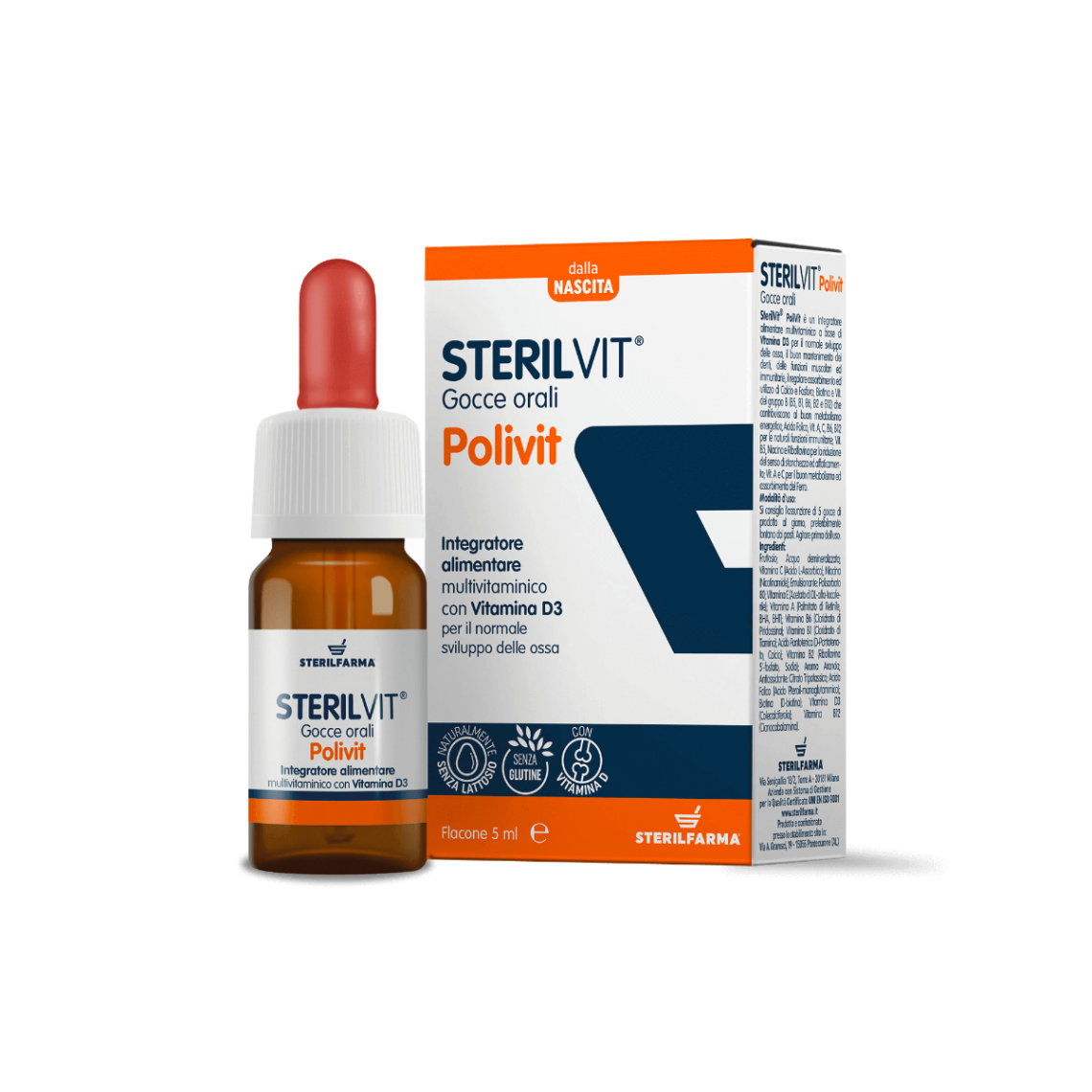 Sterilvit polivit gocce 5ml
