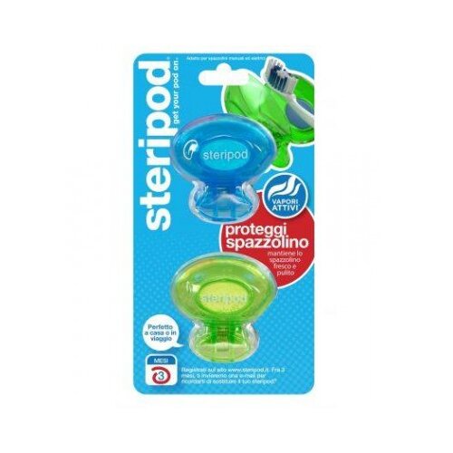 Steripod proteggispazzolino 2 pezzi